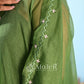 Emerald Cascade Dress