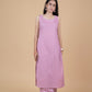 Pastel Pink Mirror Work Kurta Set
