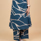 Ocean Teal Abstract Kurta Set