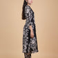 Black & White Floral Kurta Set