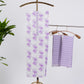 Floral Lilac Cotton Printed Suit Set