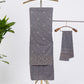 Grey Organza Cutwork Cotton Suit Set