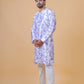 Men's Satin Silk Kurta with Straight Cut Pants