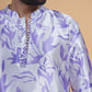 Men's Satin Silk Kurta with Straight Cut Pants