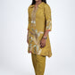 Olive Green Embroidered Kurta Set