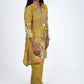 Olive Green Embroidered Kurta Set